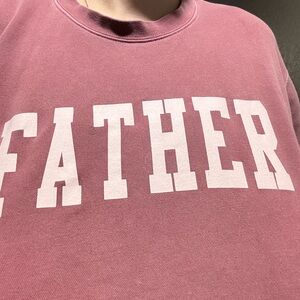 Women's Pink Crew Neck Sweater